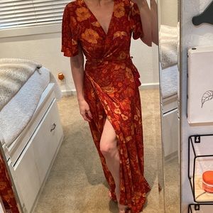 Stunning boho Nine Lives Bizaar wrap dress